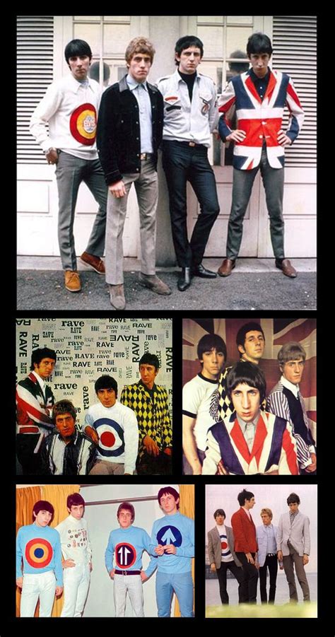 The Who Being Very Mod Mod Fashion 60s Fashion Trends Rock Music