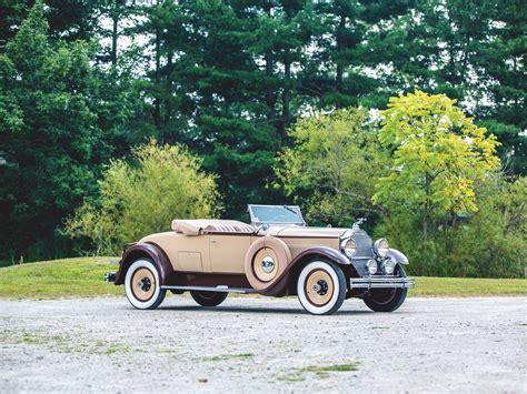 1930 Packard Eight Roadster Hershey 2015 Rm Sothebys
