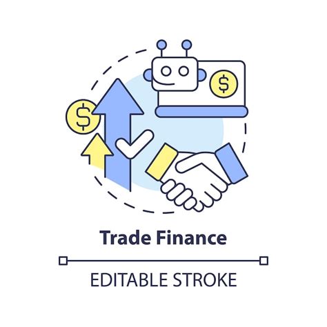 Premium Vector Trade Finance Concept Icon