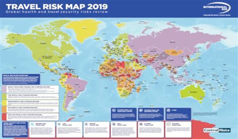 Da International Sos E Control Risks La Travel Risk Map 2019