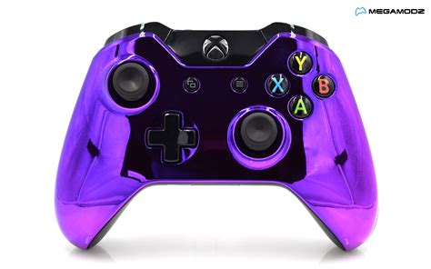 Xbox One Chrome Purple Custom Modded Controller