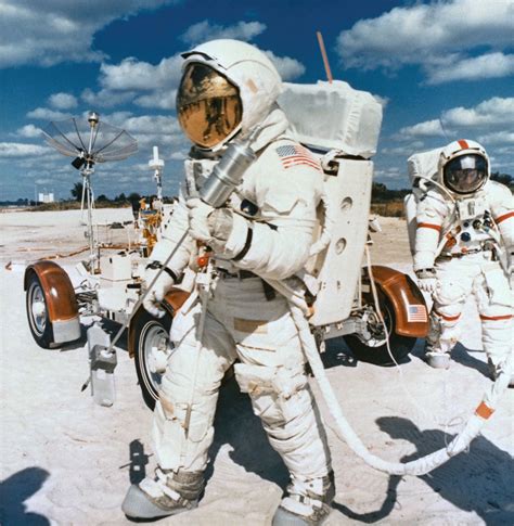 Apollo 16 Nasas 5th Moon Landing With Astronauts In Pictures Space