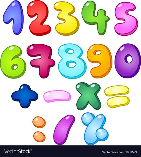 Number Bubble Font