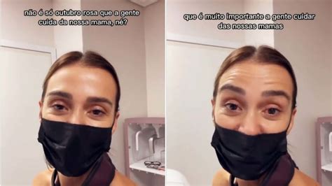 Por que esse aparelho desabafa Mônica Martelli sobre mamografia