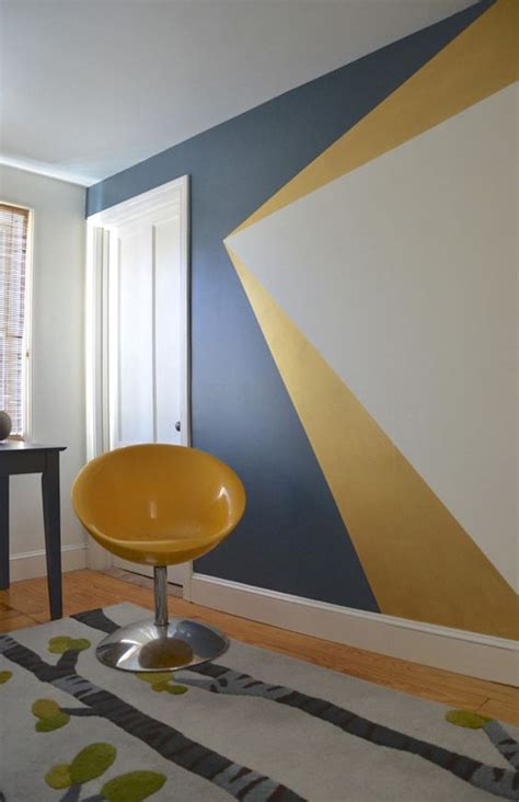 Painting your master bedroom or guest bedroom can have a huge impact on the atmosphere of the space. Geometric Wall Painting Ideas | WeNeedFun