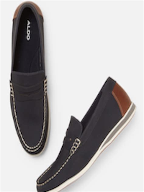 Buy Aldo Men Navy Blue Loafers Casual Shoes For Men 11693732 Myntra