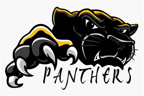 Panther Logo Kid Clipart Clipart High School Panther Logo Hd Png