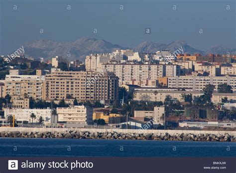 Bordered by morocco, it lies along the boundary between the mediterranean sea and the atlantic ocean and is one of nine populated. North Africa, Spanish Morocco, Ceuta. Port city of Ceuta ...