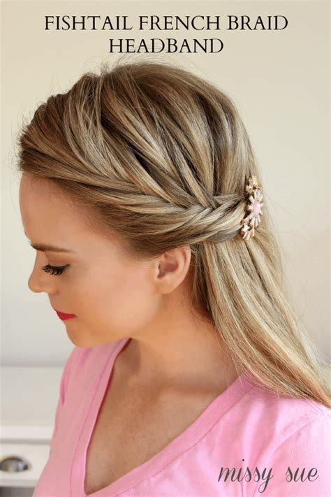 Check spelling or type a new query. Braid 4-Fishtail French Braid Headband