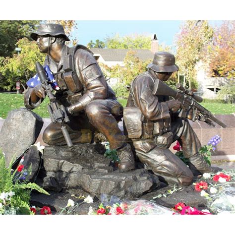 Life Size Garden Military Bronze Solider Statues For Sale