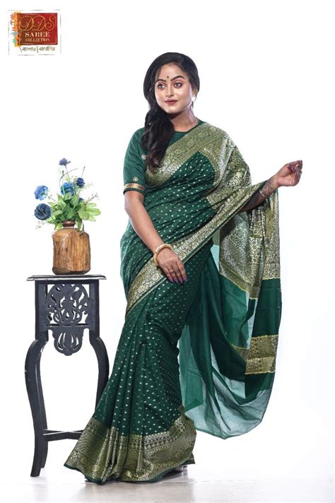 Discover Your True Beauty With Banarasi Georgette Silk Sarees Dds