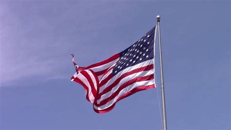 American Flag Waving Royalty Free Video 1080p 60fps Youtube