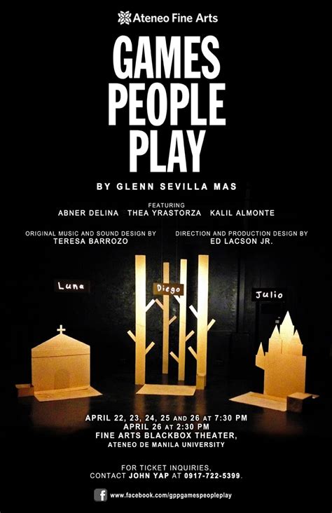 Games People Play Opens On April 22 Joyfully Yours