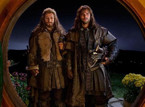 Dean Ogorman And Aidan Turner From Flick Pics The Hobbit An