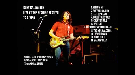 RORY GALLAGHER LIVE AT THE READING FESTIVAL YouTube