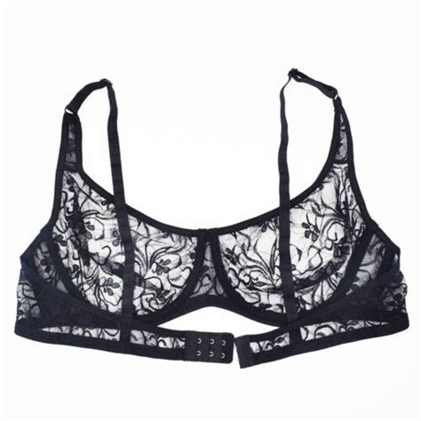 Hot Womens Bra Sexy Lingerie Unpadded See Through Lace Brassiere Bras