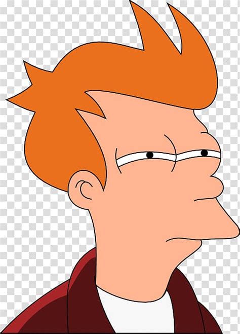 Orange Haired Cartoon Male Character Illustration Philip J Fry Bender