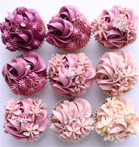 35 Cute Buttercream Cupcake Decorating Ideas Pink And Red Ombre Cupcakes