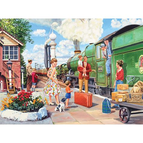 The Train Driver 1000 Piece Jigsaw Puzzle Bits And Pieces