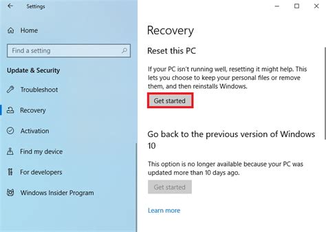 How To Factory Reset Windows 10 Pc 100 Working Techtadecom