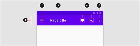Material design is a design language developed in 2014 by google and is very popular for web and mobile applications. App bars: top - Material Design