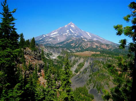 Mt Jefferson Pacific Crest Trail Oregon Jefferson Mount Rainier
