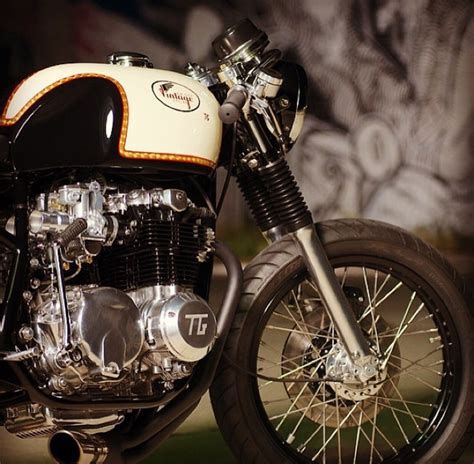 Cb550 Cafe Racer By Sin City Vintage Cycles Bikebound