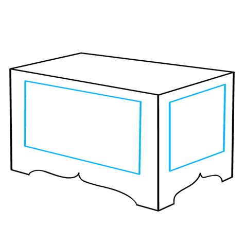 How To Draw A Treasure Chest Really Easy Drawing Tutorial
