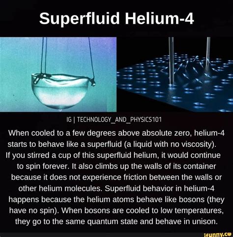 superfluid helium 4 ig i and phys when cooled to a few degrees above absolute zero helium 4