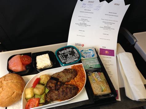 Turkish Airlines Inflight Food Istanbul Bologna Havayolu