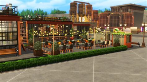The Sims 3 Cc Urban Industrial Lot Unitedjawer