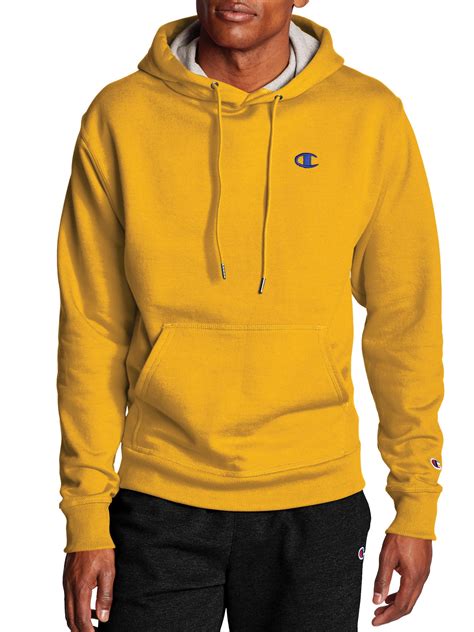 Champion Mens Powerblend Fleece C Logo Pullover Hoodie Up To Size 4xl