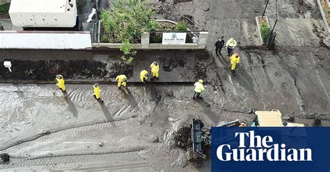 Mudslides Hit California After Heavy Rain In Pictures Us News The