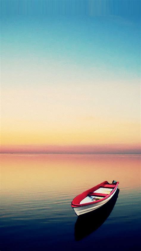 Boat At Sunset Smartphone Hd Wallpapers ⋆ Getphotoseu Download Free