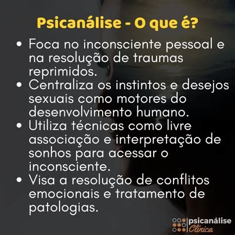 Psicanálise Analítica Versus Psicanálise Quais Diferenças Psicanálise Clínica