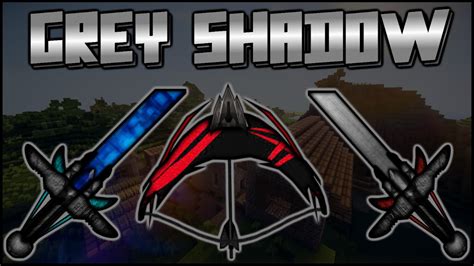 Minecraft Pvp Texture Pack Gray Shadow Pack Youtube
