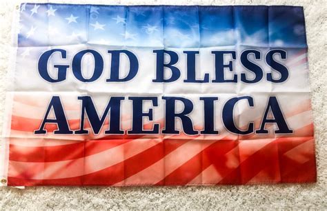 Flag God Bless America Etsy