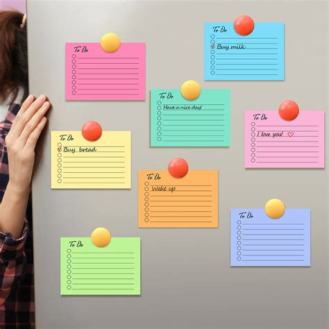 Buy Pieces To Do List Sticky Notes Assorted Colors Lined Sticky Notes