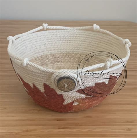 Coiled Rope Bowl In 2023 Diy Rope Basket Clothesline Basket Coiled