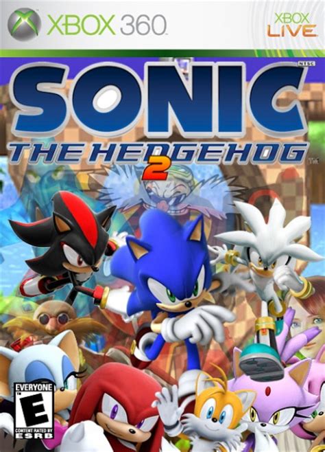 Sonic The Hegehog 2 Xbox 360 Box Art Cover By Kspam