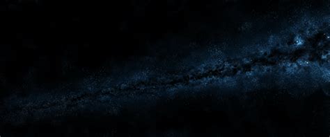Blue Galaxy Wallpaper Made In Photoshop 3440 X 1440 R
