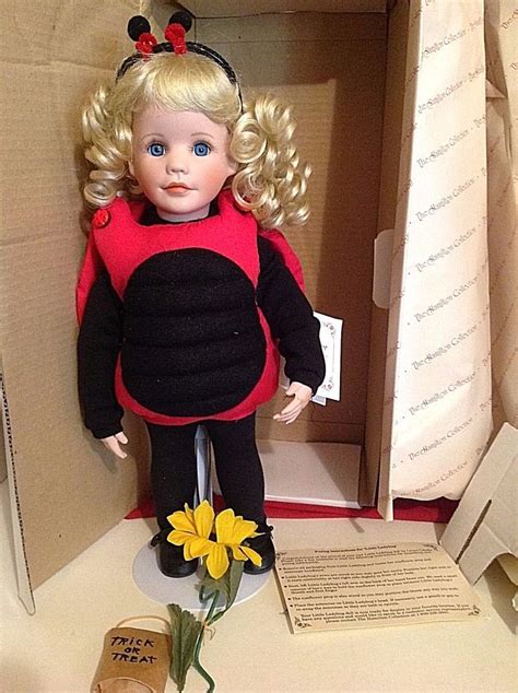 Vintage Hamilton Collection 16 Little Ladybug Girl Doll Retired