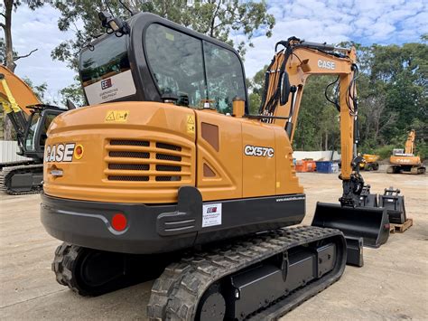 Case Cx57c Mini Excavator Earthmoving Equipment Australia