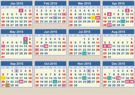 Calendar 2015 School Terms And Holidays South Africa