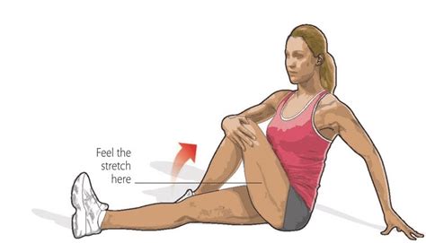 Seated Piriformis Stretch Exercise