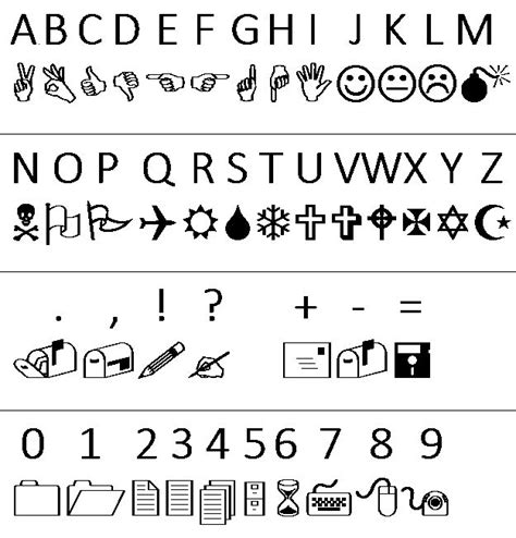 Wingdings Font Wdgaster By Anineko On Deviantart Undertale Quotes