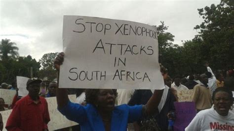 South Africa Xenophobia Africa Reacts Bbc News
