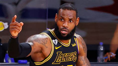 James (ankle) is believed to be weeks away from a return to the court, dave mcmenamin of espn reports. NBA Finals 2020: LeBron James powers Los Angeles Lakers into 2-0 lead against Miami Heat | NBA ...