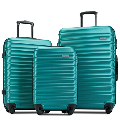 Urhomepro Clearance 3 In 1 Suitcases With Wheels Upgrade 20 24 28