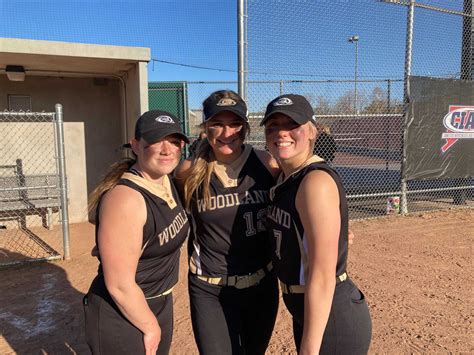 no 4 woodland softball team reacts to first test still motivated by postseason loss in 2021